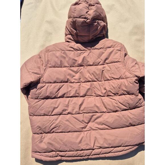Carhartt Montana Puffer Jacket Sherpa Lined Hooded Nutmeg Womens 1X (16-18) $159 - Picture 5 of 5